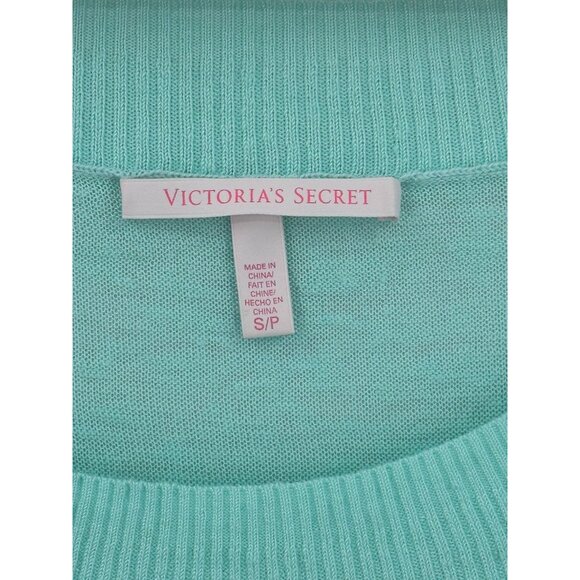 Victoria's Secret Pullover Sweater Womens Size S Colorblock Lightweight Romantic - Picture 3 of 11